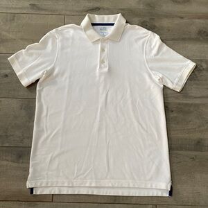Croft & Barrow Polo Shirt. White size medium